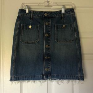 LOFT Jean Skirt